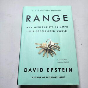 Range Why Generalists Triumph in Specialized World David Epstein Hardcover Book